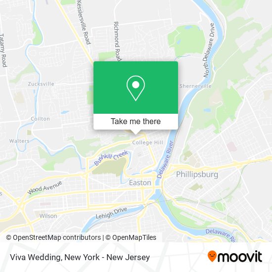 Viva Wedding map