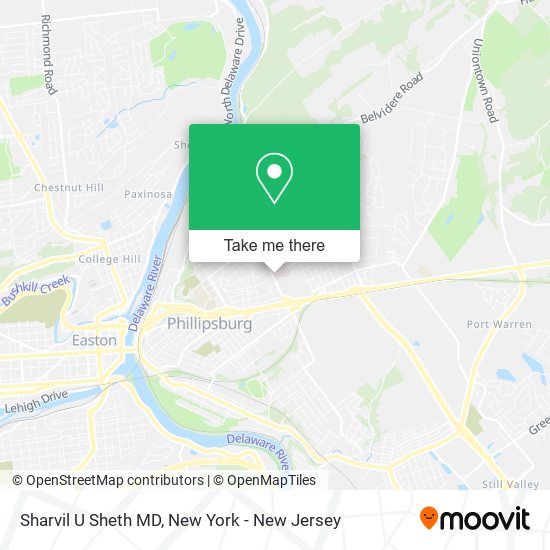 Mapa de Sharvil U Sheth MD