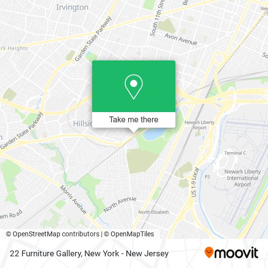 Mapa de 22 Furniture Gallery