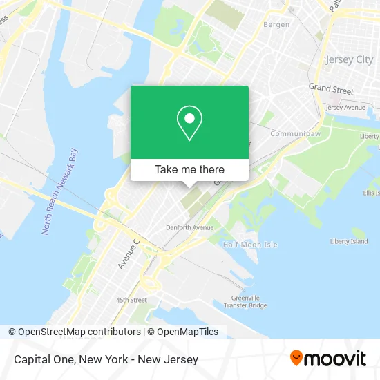 Capital One map