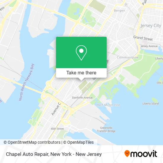 Chapel Auto Repair map