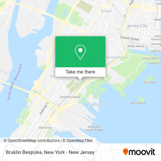 Mapa de Bruklin Bespoke