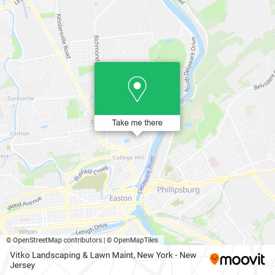 Mapa de Vitko Landscaping & Lawn Maint