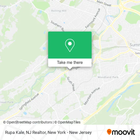 Rupa Kale, NJ Realtor map
