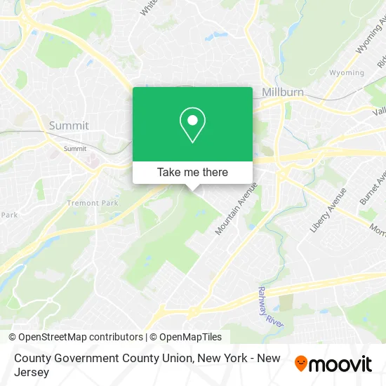 County Government County Union map