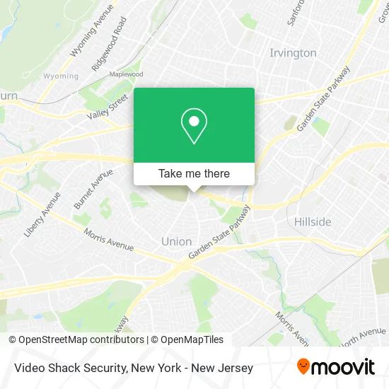 Video Shack Security map