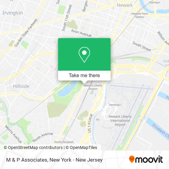 Mapa de M & P Associates