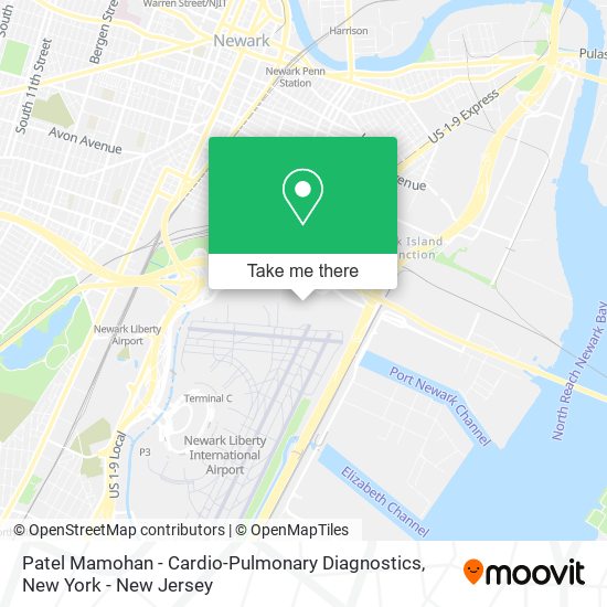 Patel Mamohan - Cardio-Pulmonary Diagnostics map