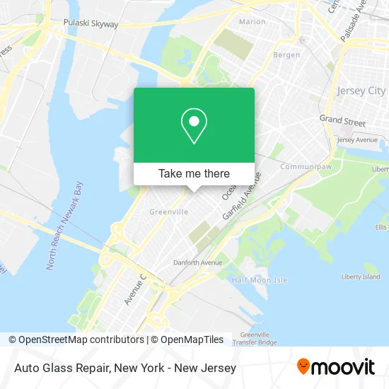 Auto Glass Repair map
