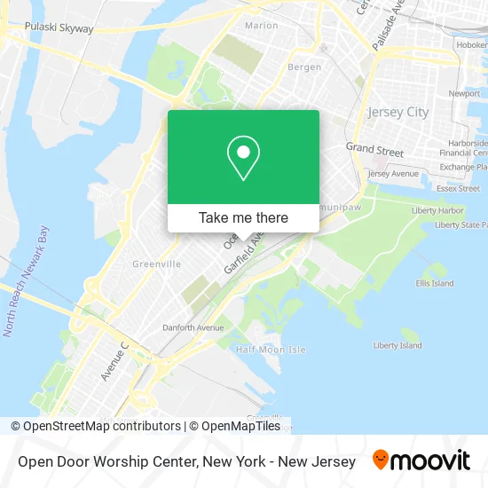 Open Door Worship Center map