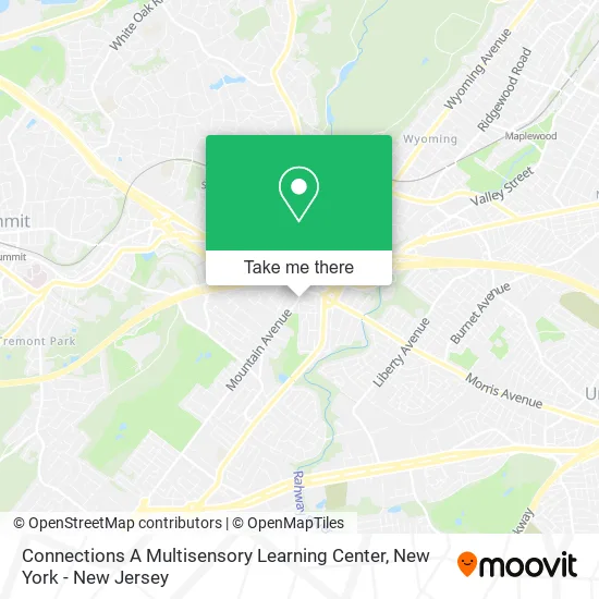 Connections A Multisensory Learning Center map