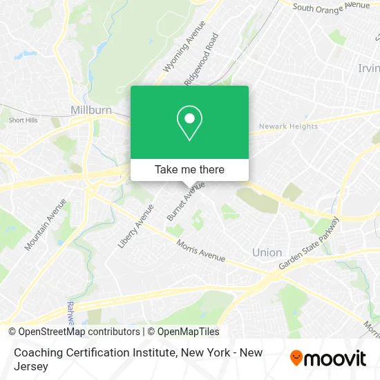 Coaching Certification Institute map
