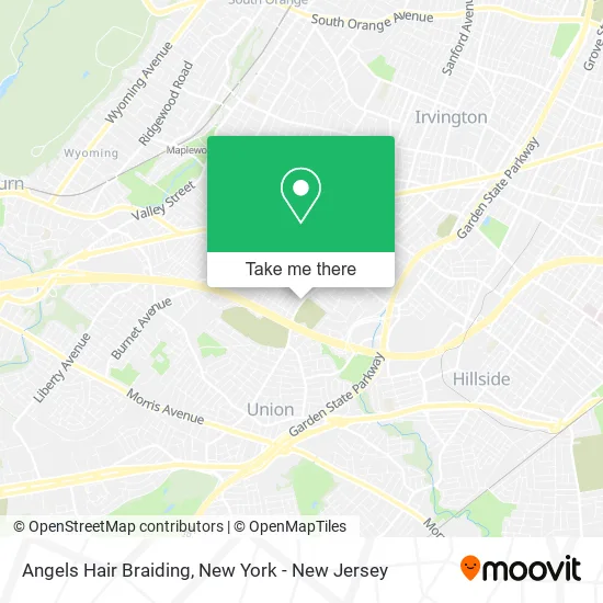 Angels Hair Braiding map
