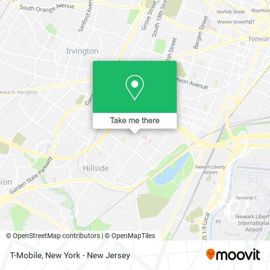 T-Mobile map