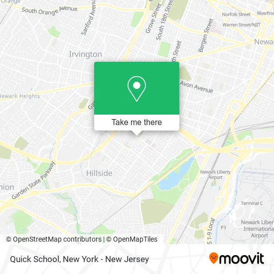 Quick School map