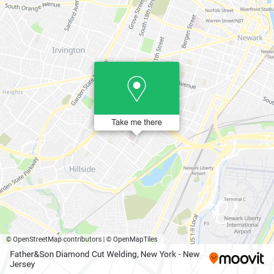 Mapa de Father&Son Diamond Cut Welding