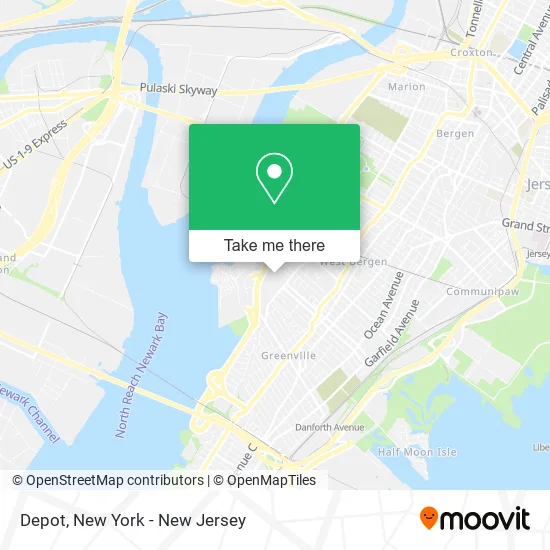 Depot map