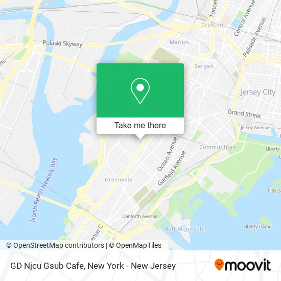 GD Njcu Gsub Cafe map