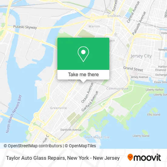 Taylor Auto Glass Repairs map