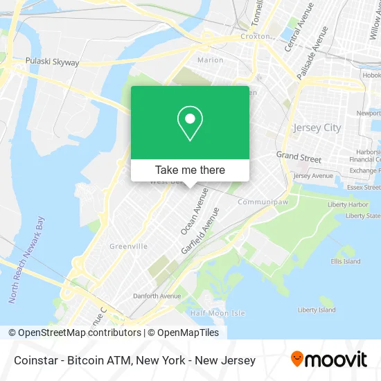 Coinstar - Bitcoin ATM map