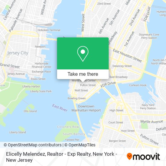 Elicelly Melendez, Realtor - Exp Realty map