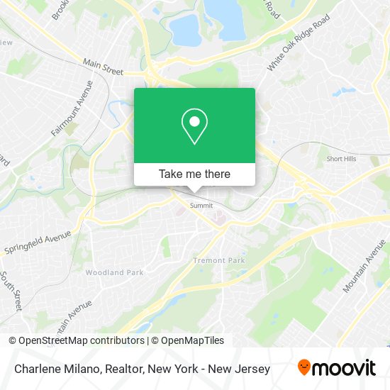 Charlene Milano, Realtor map