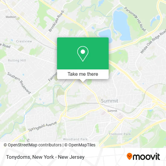 Tonydoms map