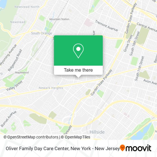 Mapa de Oliver Family Day Care Center