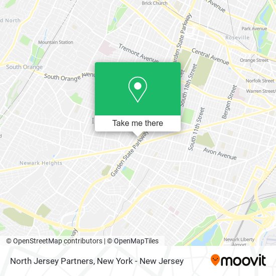 North Jersey Partners map