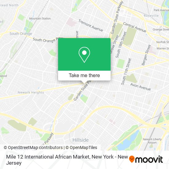 Mapa de Mile 12 International African Market