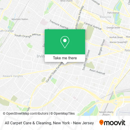 All Carpet Care & Cleaning map