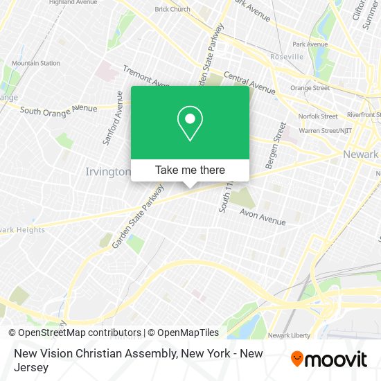 Mapa de New Vision Christian Assembly