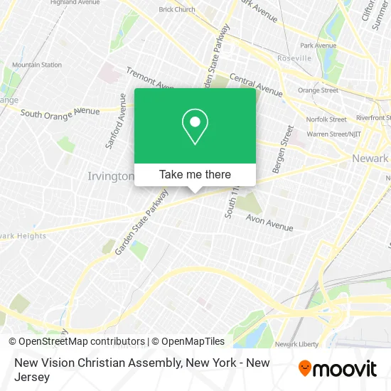 New Vision Christian Assembly map
