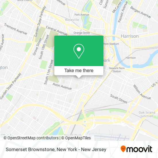 Mapa de Somerset Brownstone