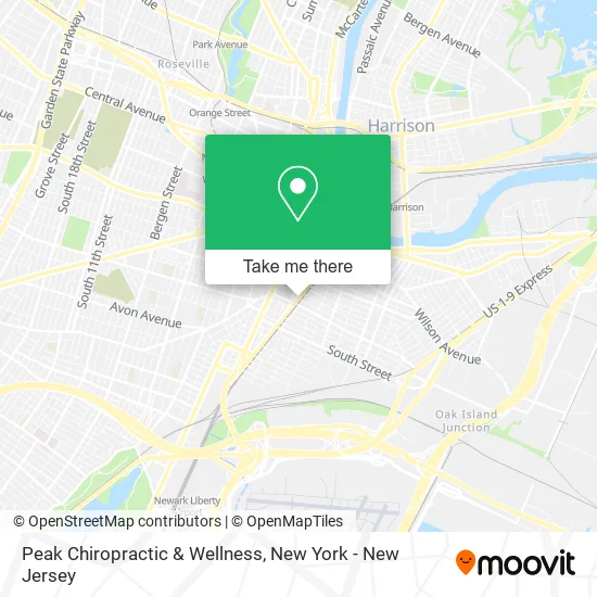 Peak Chiropractic & Wellness map
