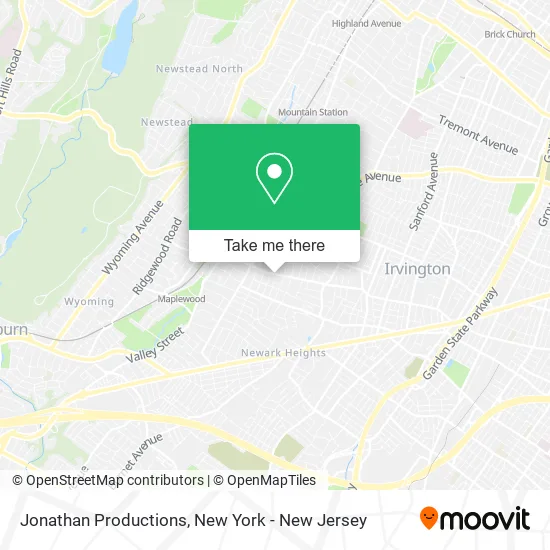 Jonathan Productions map