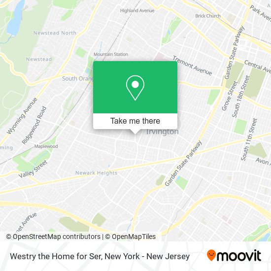 Mapa de Westry the Home for Ser