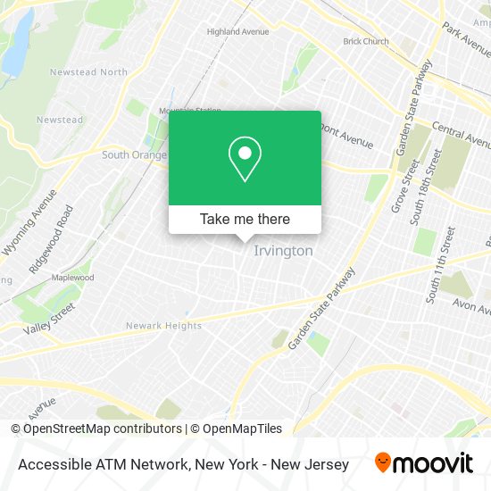 Mapa de Accessible ATM Network