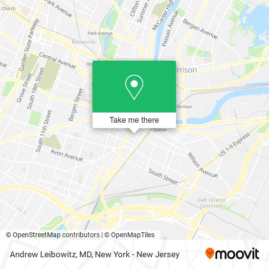 Andrew Leibowitz, MD map