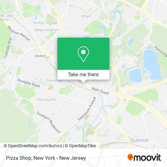 Pizza Shop map