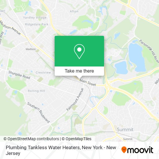 Mapa de Plumbing Tankless Water Heaters