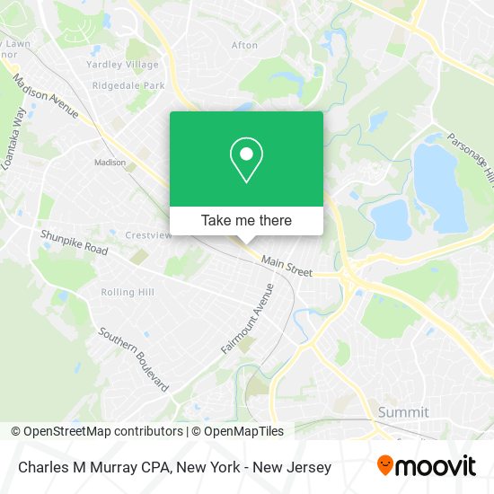 Charles M Murray CPA map