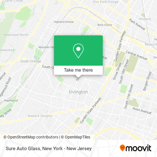 Sure Auto Glass map
