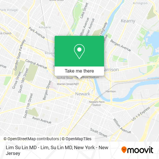 Mapa de Lim Su Lin MD - Lim, Su Lin MD