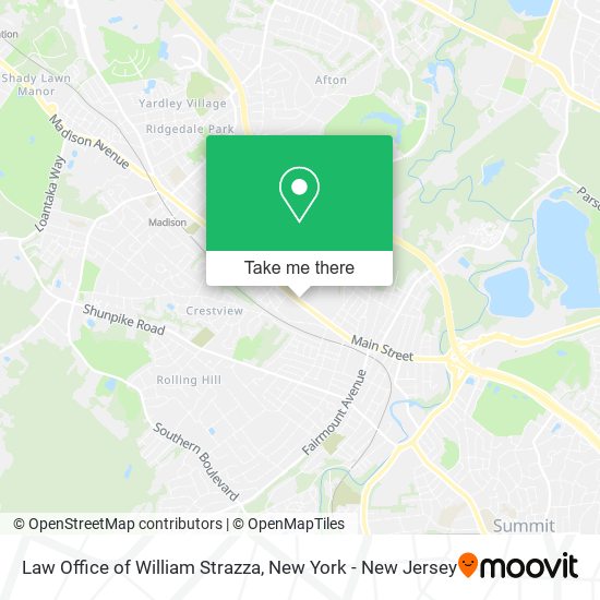 Law Office of William Strazza map
