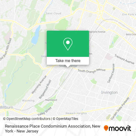 Renaissance Place Condominium Association map