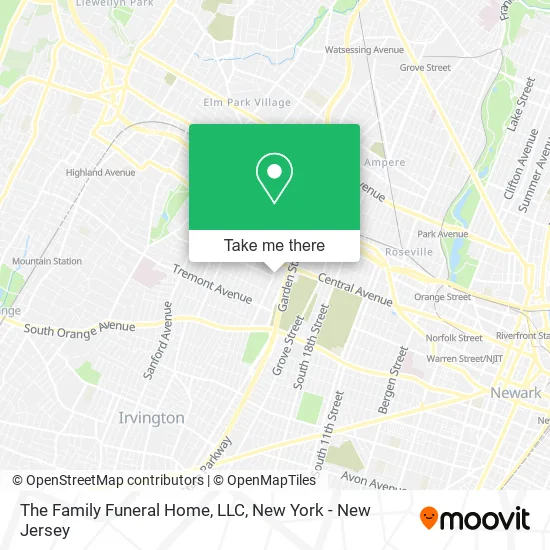 The Family Funeral Home, LLC map