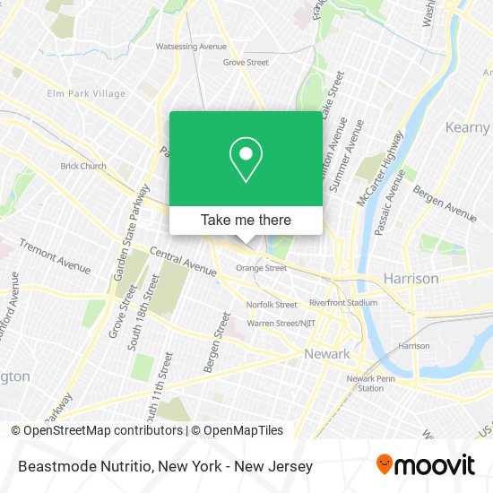 Mapa de Beastmode Nutritio