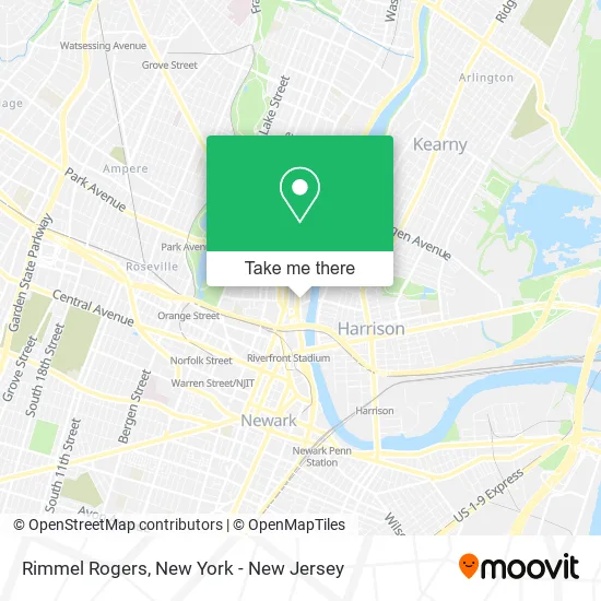 Rimmel Rogers map