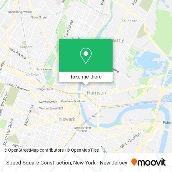 Speed Square Construction map